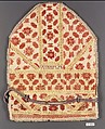 Bag, Cotton and silk; embroidered