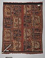 Dragon Carpet, Wool, cotton; plain weave with supplementary-weft embroidery (Soumak)