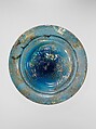 Dish, Glass; free blown