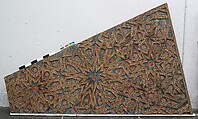 Ceiling, Wood; carved, painted, and gilded