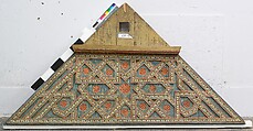 Ceiling, Wood; carved, painted, and gilded
