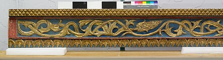 Ceiling, Wood; carved, painted, and gilded