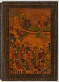 Shahnama (Book of Kings) of Firdausi, Shah Muhammad of Sabzavar, Ink, opaque watercolor, and gold on paper