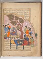 Shahnama (Book of Kings) of Firdausi, Shah Muhammad of Sabzavar, Ink, opaque watercolor, and gold on paper