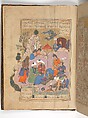 Shahnama (Book of Kings) of Firdausi, Shah Muhammad of Sabzavar, Ink, opaque watercolor, and gold on paper