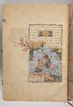 Shahnama (Book of Kings) of Firdausi, Abu&#39;l Qasim Firdausi (Iranian, Paj ca. 940/41–1020 Tus), Ink, opaque watercolor, silver, and gold on paper; lacquer binding