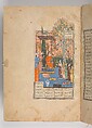 Shahnama (Book of Kings) of Firdausi, Abu&#39;l Qasim Firdausi (Iranian, Paj ca. 940/41–1020 Tus), Ink, opaque watercolor, silver, and gold on paper; lacquer binding