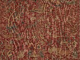 Carpet with Palm Trees, Ibexes, and Birds, Cotton (warp and weft), wool (pile); asymmetrically knotted pile