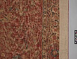 Carpet with Palm Trees, Ibexes, and Birds, Cotton (warp and weft), wool (pile); asymmetrically knotted pile