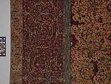 The Anhalt Medallion Carpet, Cotton (warp), silk (weft), wool (pile); asymmetrically knotted pile