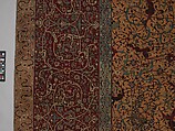 The Anhalt Medallion Carpet, Cotton (warp), silk (weft), wool (pile); asymmetrically knotted pile