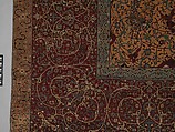 The Anhalt Medallion Carpet, Cotton (warp), silk (weft), wool (pile); asymmetrically knotted pile