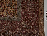 The Anhalt Medallion Carpet, Cotton (warp), silk (weft), wool (pile); asymmetrically knotted pile