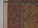 The Anhalt Medallion Carpet, Cotton (warp), silk (weft), wool (pile); asymmetrically knotted pile