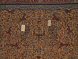 The Anhalt Medallion Carpet, Cotton (warp), silk (weft), wool (pile); asymmetrically knotted pile