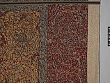 The Anhalt Medallion Carpet, Cotton (warp), silk (weft), wool (pile); asymmetrically knotted pile
