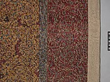 The Anhalt Medallion Carpet, Cotton (warp), silk (weft), wool (pile); asymmetrically knotted pile