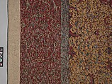 The Anhalt Medallion Carpet, Cotton (warp), silk (weft), wool (pile); asymmetrically knotted pile