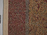 The Anhalt Medallion Carpet, Cotton (warp), silk (weft), wool (pile); asymmetrically knotted pile