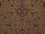 The Anhalt Medallion Carpet, Cotton (warp), silk (weft), wool (pile); asymmetrically knotted pile