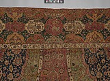 The Seley Carpet, Silk (warp), cotton (weft), wool (weft and pile); asymmetrically knotted pile 