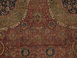 The Seley Carpet, Silk (warp), cotton (weft), wool (weft and pile); asymmetrically knotted pile 