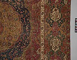 The Seley Carpet, Silk (warp), cotton (weft), wool (weft and pile); asymmetrically knotted pile 