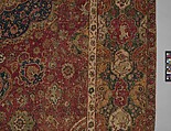 The Seley Carpet, Silk (warp), cotton (weft), wool (weft and pile); asymmetrically knotted pile 