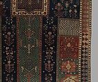 Garden Carpet, Cotton (warp and weft), wool (pile); symmetrically knotted pile