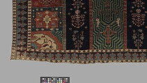 Garden Carpet, Cotton (warp and weft), wool (pile); symmetrically knotted pile