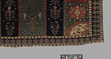 Garden Carpet, Cotton (warp and weft), wool (pile); symmetrically knotted pile