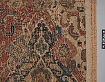 The 'Nigde' Carpet, Cotton (warp and weft), wool (pile); symmetrically knotted pile