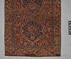 Carpet, Wool (warp, weft and pile); symmetrically knotted pile