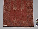 Prayer Rug with Triple Arch Design, Wool (warp, weft, and pile); symmetrically knotted pile