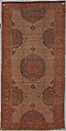 Ushak Medallion Carpet on White Ground, Wool (warp, weft and pile); symmetrically knotted pile