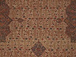 Ushak Medallion Carpet on White Ground, Wool (warp, weft and pile); symmetrically knotted pile