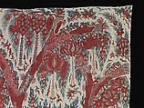 Palampore, Cotton; plain weave, mordant painted and dyed, resist dyed