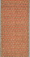 Sash with Flowering Plants, Silk, silver and gilded metal wrapped thread; taqueté, brocaded