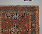 Carpet, Wool (warp, weft and pile); symmetrically knotted pile