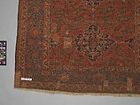 Carpet, Wool (warp, weft and pile); symmetrically knotted pile