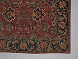 Carpet, Wool (warp, weft and pile); asymmetrically knotted pile