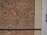 Vase Carpet, Cotton (warp and weft), silk (weft), wool (weft and pile); asymmetrically knotted pile