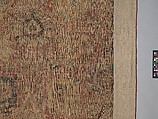Vase Carpet, Cotton (warp and weft), silk (weft), wool (weft and pile); asymmetrically knotted pile