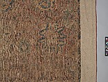 Vase Carpet, Cotton (warp and weft), silk (weft), wool (weft and pile); asymmetrically knotted pile