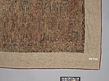Vase Carpet, Cotton (warp and weft), silk (weft), wool (weft and pile); asymmetrically knotted pile