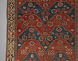 Carpet, Wool (warp, weft, and pile); symmetrically knotted pile