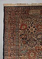 Carpet, Silk (warp, weft and pile); symmetrically knotted pile