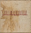 Tiraz Fragment, Silk warp and cotton weft (mulham); plain weave, embroidered