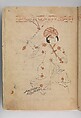 Kitab suwar al-kawakib al-thabita (Book of the Images of the Fixed Stars) of al-Sufi, `Abd al-Rahman al-Sufi (Iranian, Rey 903–986 Shiraz), Ink and gold on paper; leather binding