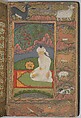 Nan va Halva (Breads and Sweets), Muhammad Baha&#39; al-Din al-&#39;Amili (Iranian, born Syria, Baalbek 1547–1621 Isfahan), Ink, opaque watercolor, and gold on paper
Binding: leather